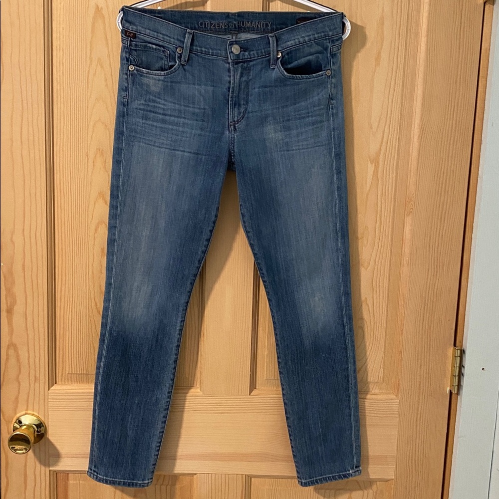 Citizens Of Humanity Blue Skinny Jeans